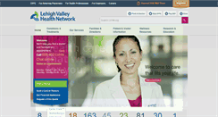 Desktop Screenshot of lvhn.org